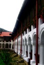 Inside Agapia Monastery, Moldavia